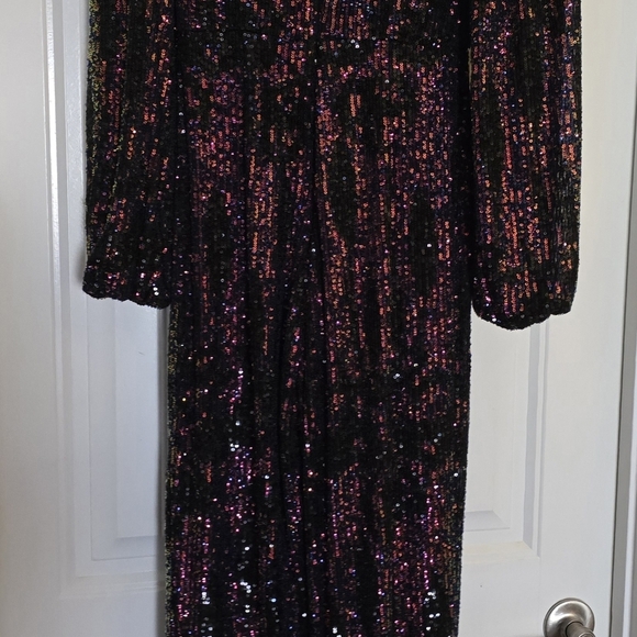 ML Monique Lhuillier Sequin Pantsuit (A RTR) - Picture 5 of 6